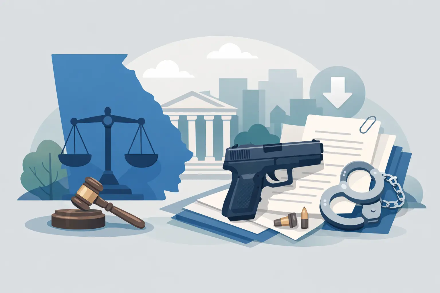 Can Gun Charges Be Dropped in Georgia?