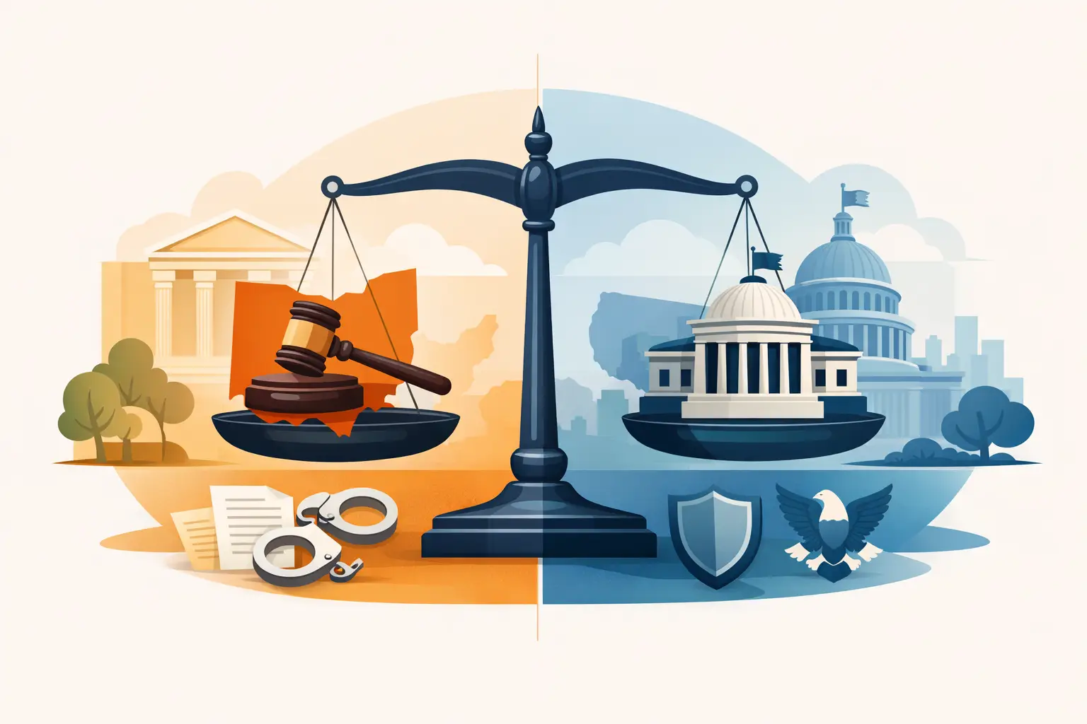State Charges vs Federal Charges Explained