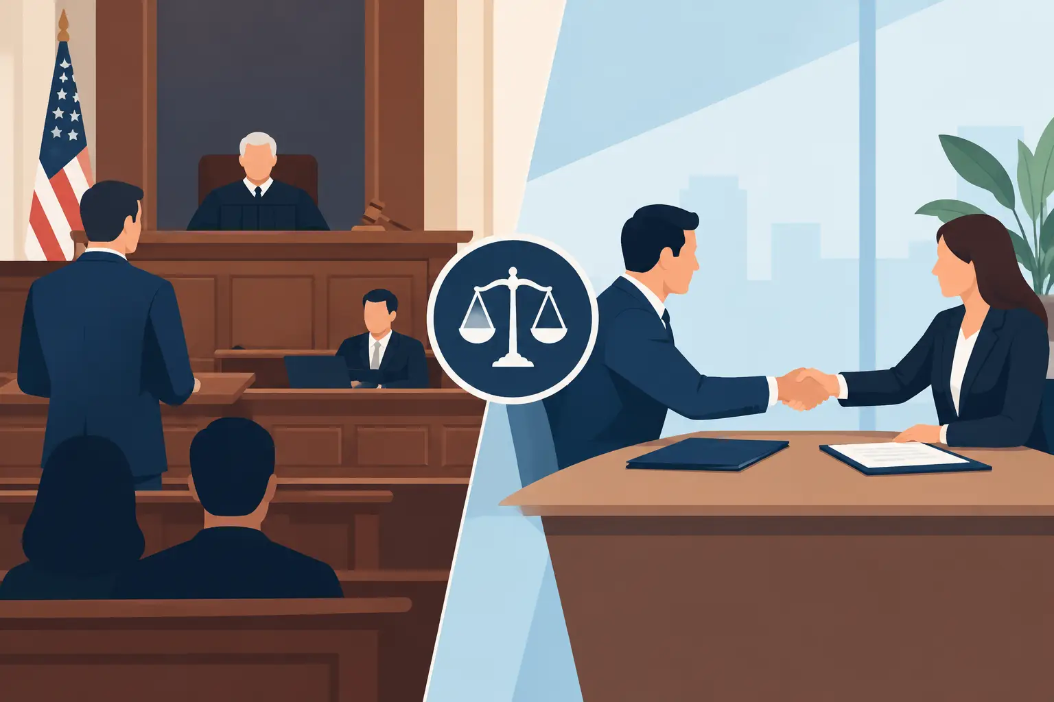 Felony Trial vs Negotiated Resolution Compared